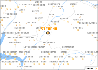 map of Sténoma