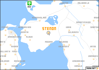 map of Stenón
