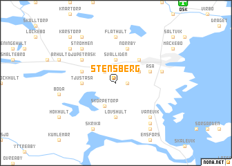 map of Stensberg