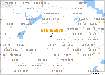 map of Stenseryd