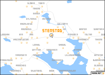 map of Stenstad