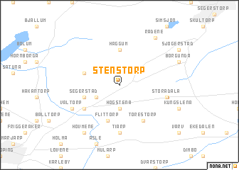 map of Stenstorp