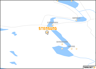 map of Stensund