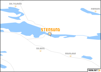 map of Stensund