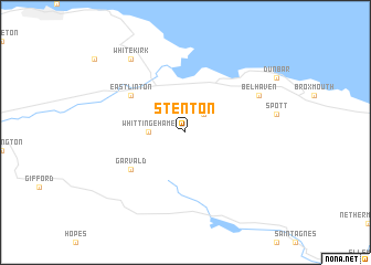 map of Stenton