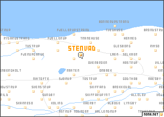 map of Stenvad
