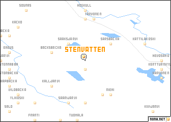 map of Stenvatten