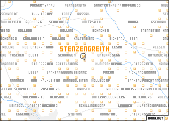 map of Stenzengreith