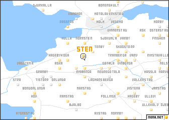 map of Sten