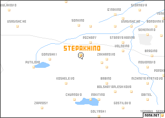 map of Stepakhino