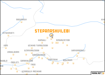 map of Stepanashvilebi