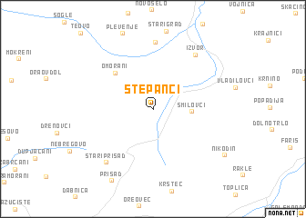 map of Stepanci