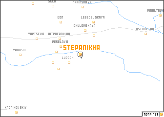 map of Stepanikha