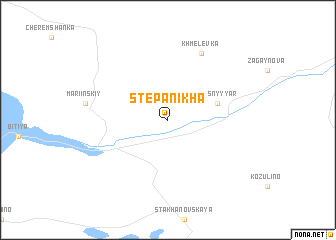 map of Stepanikha