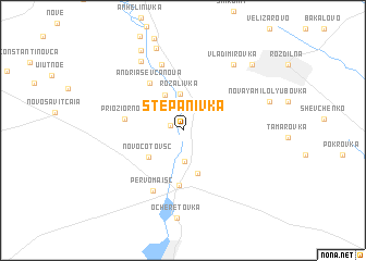 map of Stepanivka