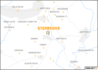 map of Stepanivka