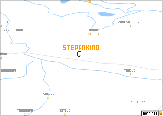 map of Stepankino