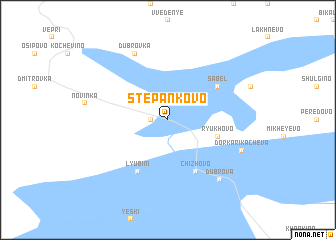 map of Stepankovo