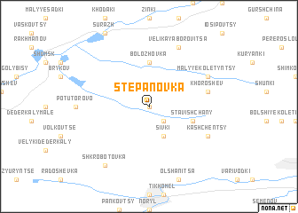 map of Stepanovka