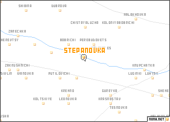 map of Stepanovka