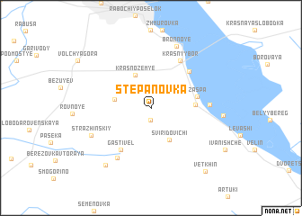 map of Stepanovka