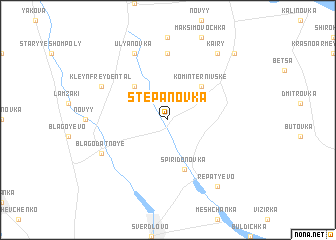 map of Stepanovka