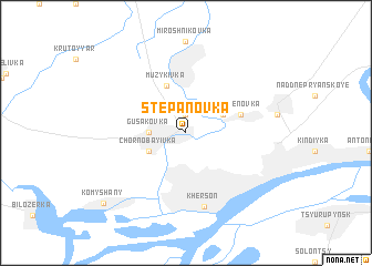 map of Stepanovka