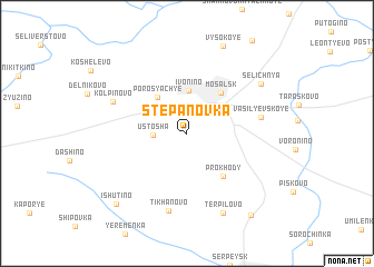 map of Stepanovka