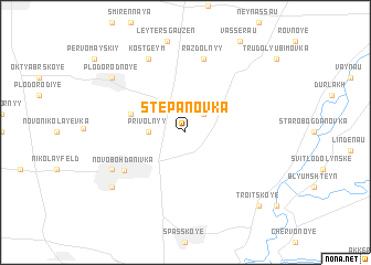 map of Stepanovka