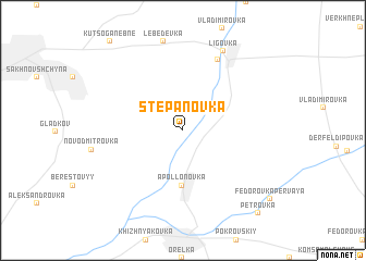 map of Stepanovka