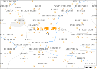 map of Stepanovka