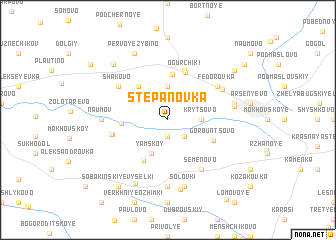 map of Stepanovka