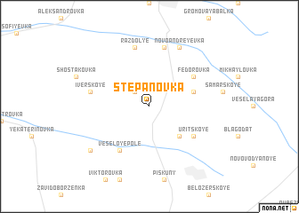 map of Stepanovka