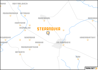 map of Stepanovka