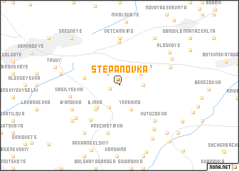 map of Stepanovka