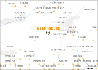 map of Stepanovka