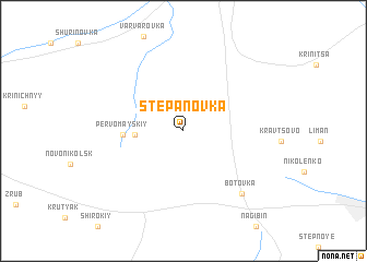 map of Stepanovka