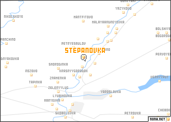 map of Stepanovka