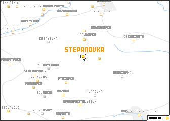 map of Stepanovka