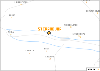 map of Stepanovka