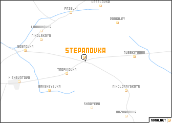 map of Stepanovka