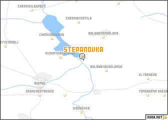 map of Stepanovka