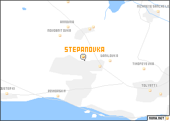 map of Stepanovka