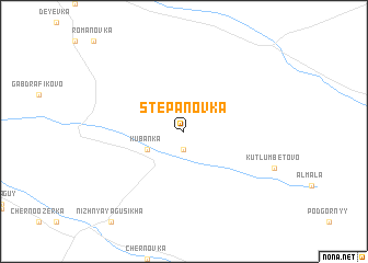 map of Stepanovka