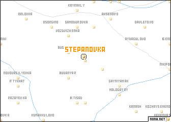 map of Stepanovka