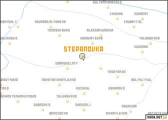 map of Stepanovka