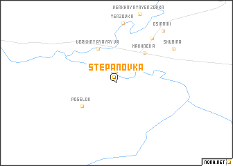 map of Stepanovka