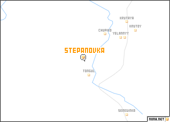 map of Stepanovka