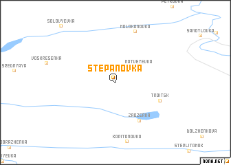 map of (( Stepanovka ))