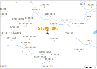 map of Stepanovo